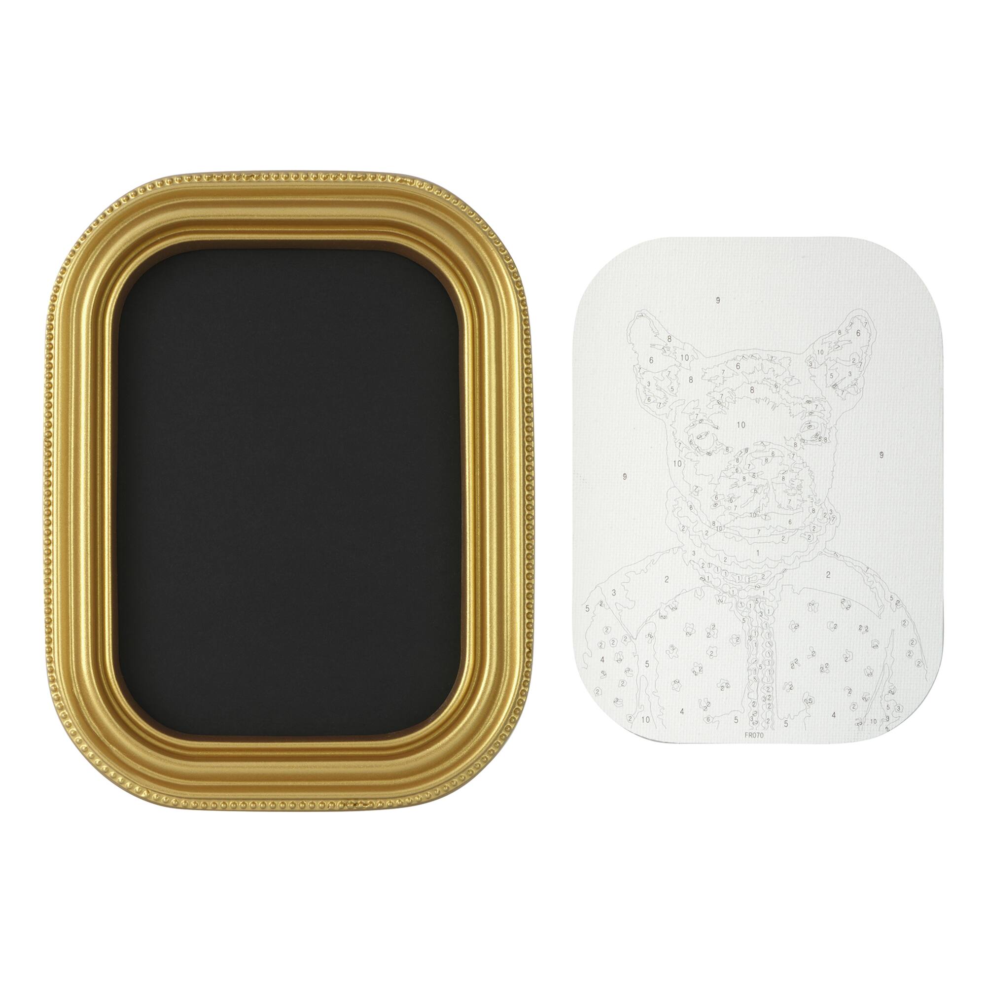 Frenchie Paint-by-Number Framed Mini Kit by Artist's Loft®